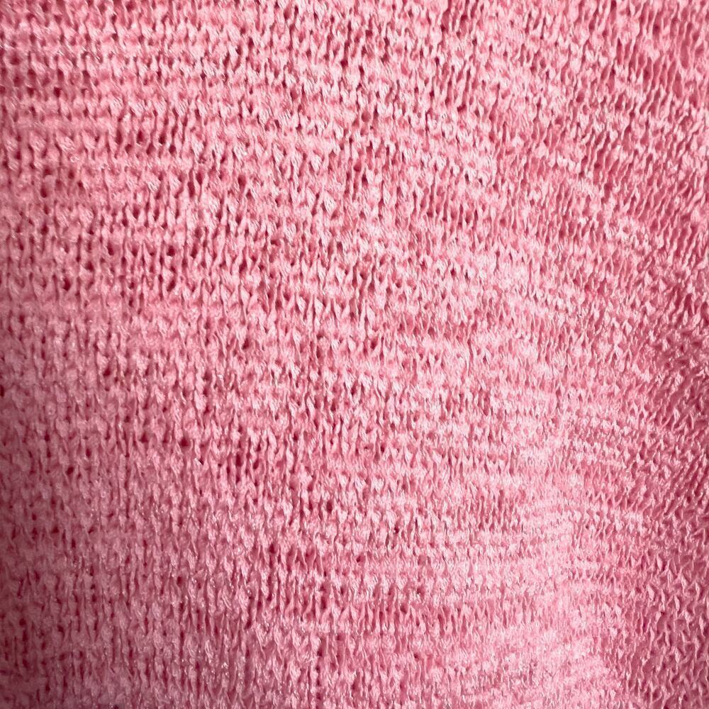 Pendelton Loose Knit Sweater Tank Sleeveless Top Large Pink Polyester Cotton - Picture 4 of 4